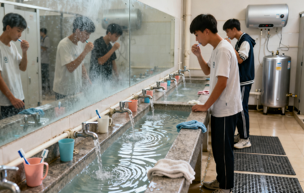 校园学生宿舍热水用哪种机器设备比较好?